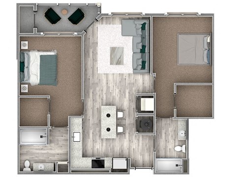 The Beck At Hidden River